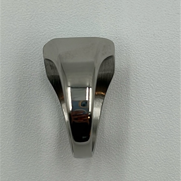 2034- Natural Abalone Shell Handmade Men's Ring Size 11.5 NWT - Picture 6 of 8